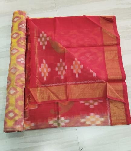 COTTON X KORA SILK TIE DYE SAREES CHINNLAPATTI